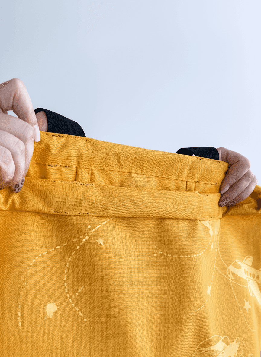 Шопер із ріп-стоп плащівки з довгими ручками для покупок