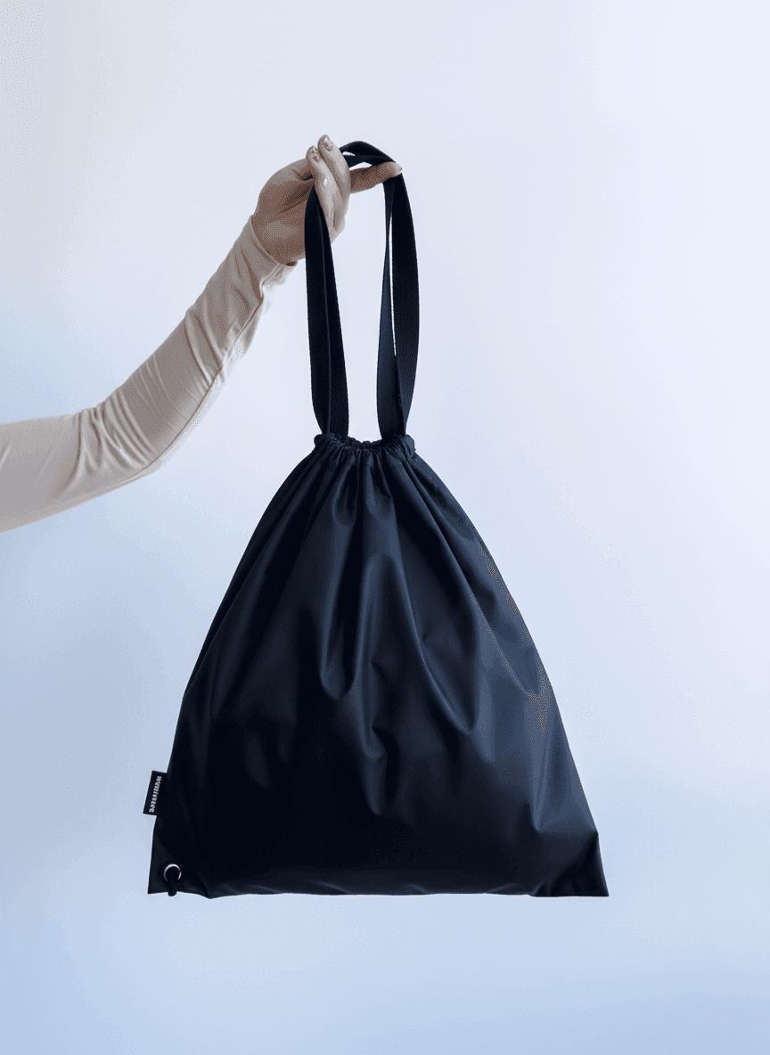 Вертикальный шопер из оксфорда на плечо для покупок