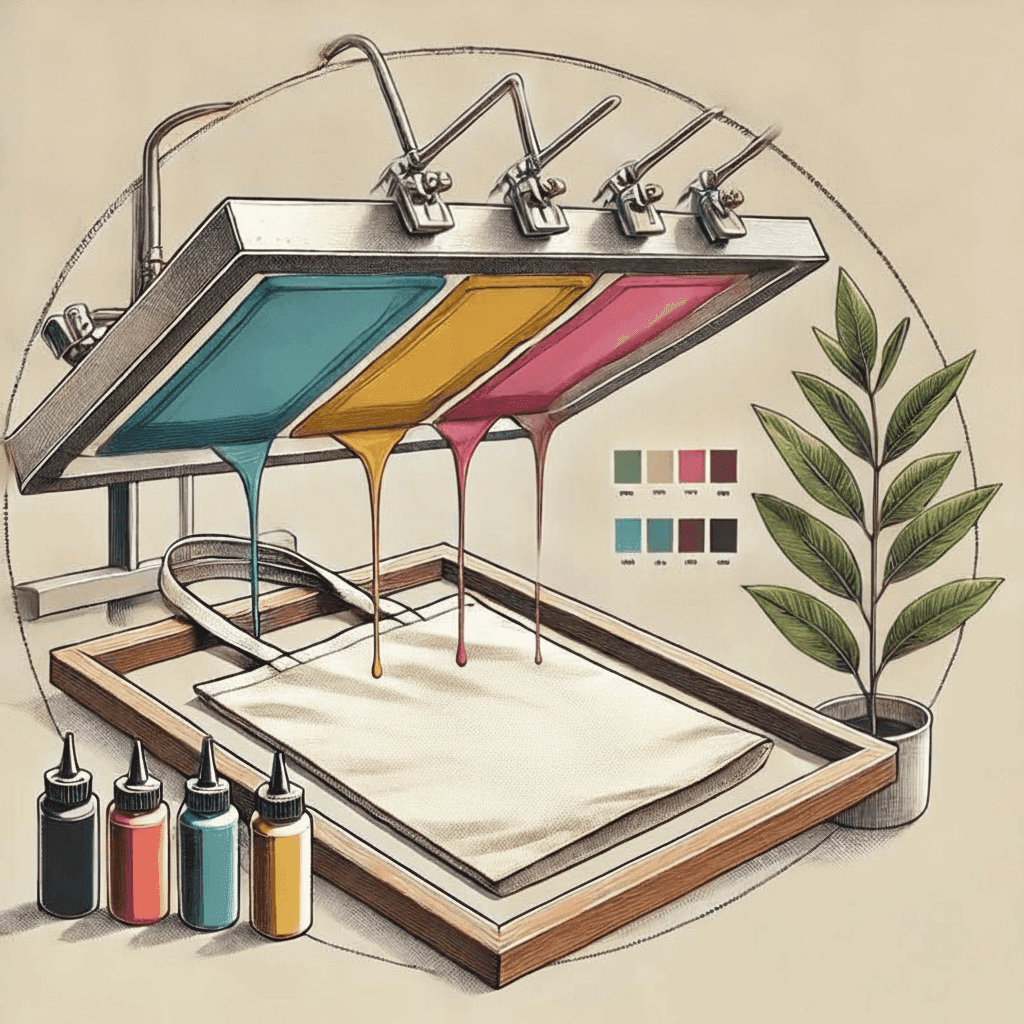 4-Color Screen Printing Service