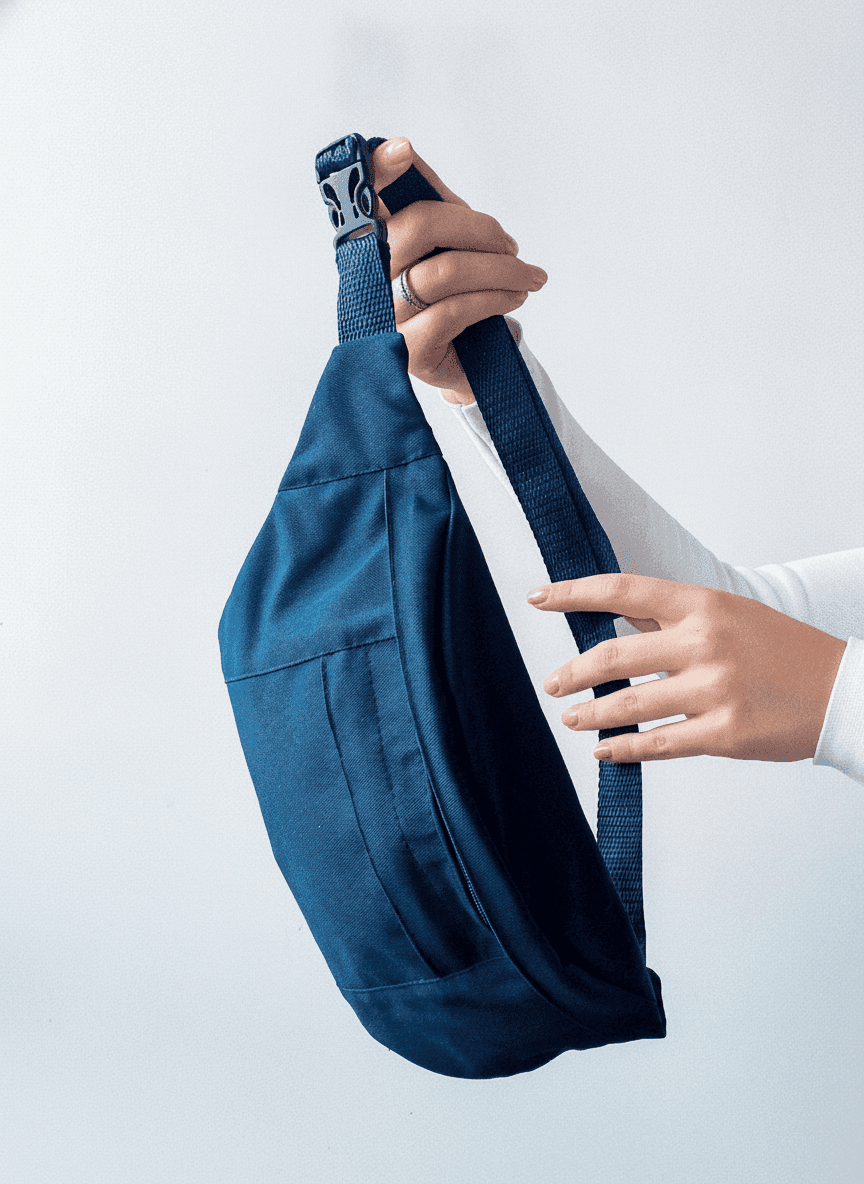 Navy Fanny Pack