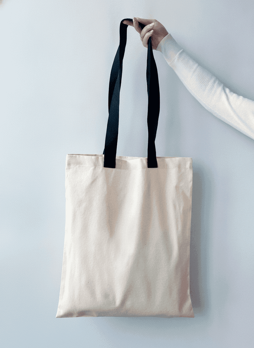 Eco Tote Bag - Semi-Panama Fabric