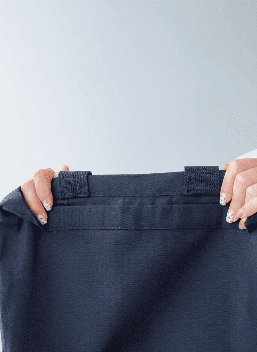 Плоский шопер из плотной хлопковой саржи с черными лентовыми ручками — элегантная универсальная сумка для покупок и повседневного использования без печати размер: 35см х 41см