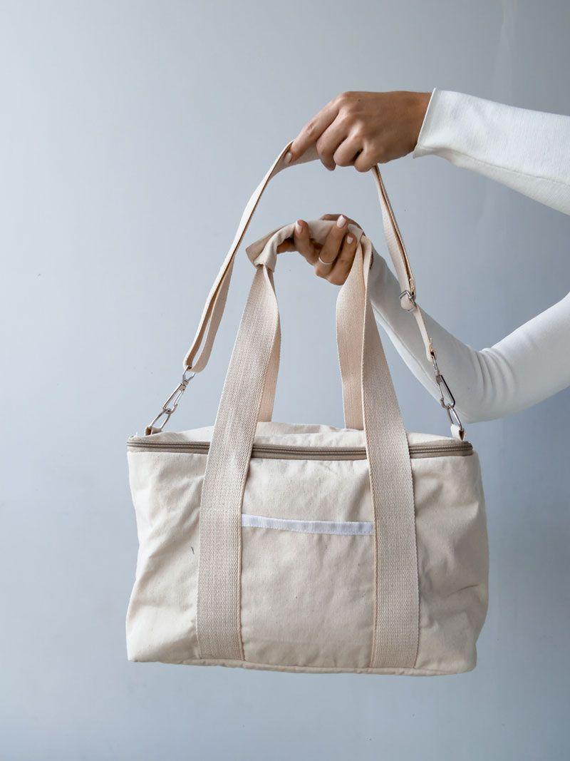 Термосумка для еды под сублимацию — большой ланчбокс с теплоизоляцией без печати Размер: 38см х 40смх 12см