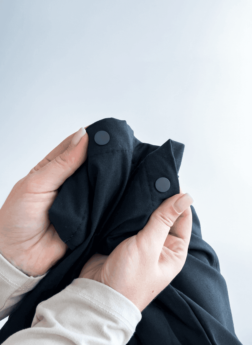 Прозрачный ПВХ тоут с прочными ручками-стропами для покупок