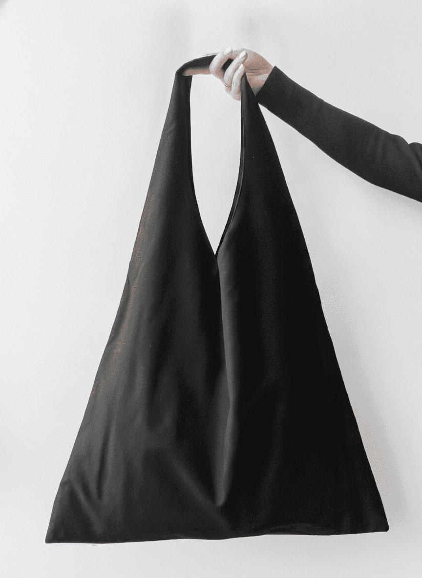 Large Double-Layer Cotton Tote Bag