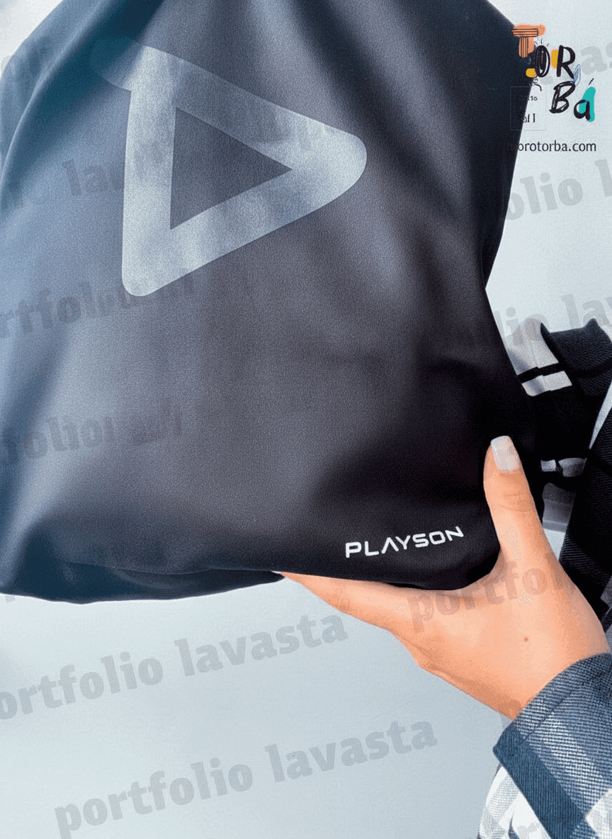 Black Satin Tote Bag