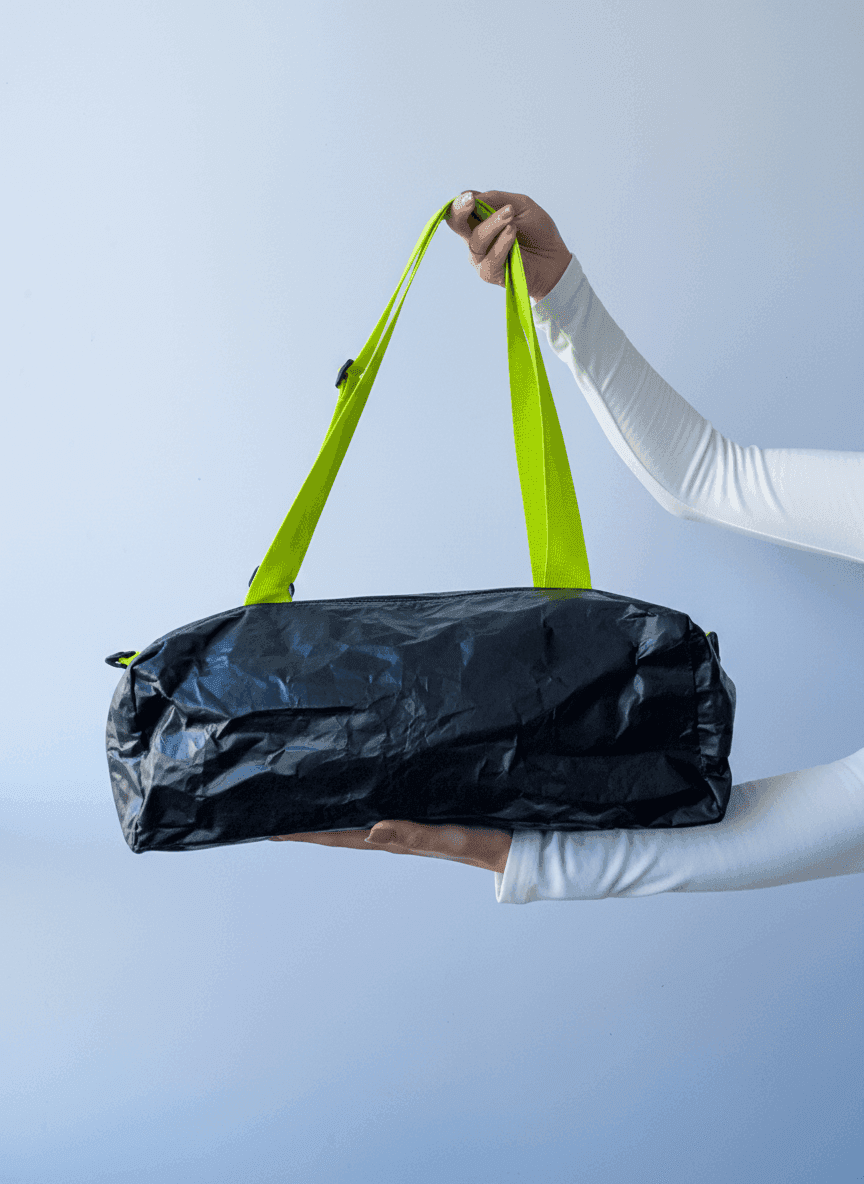 Шопер из тайвека с прочными синтетическими ручками — премиальный водоотталкивающий эко-шопер для покупок и путешествий без печати размер: 45см х 35см х 12см