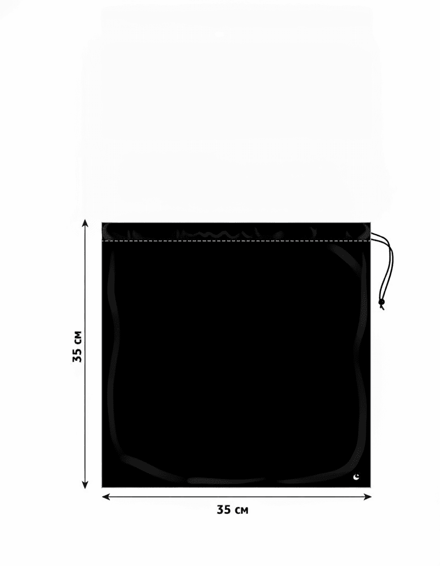 Black Velvet Pouch
