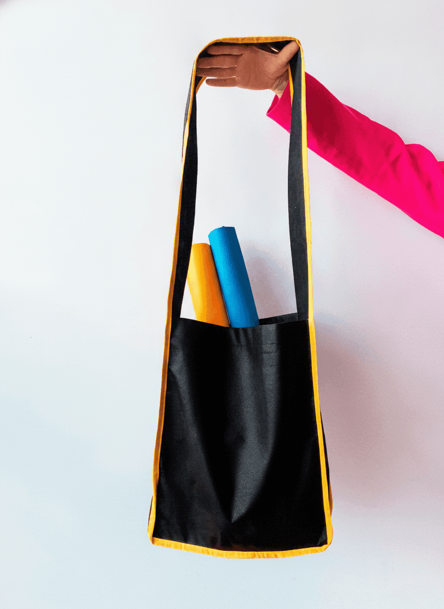 Spunbond Crossbody Tote Bag