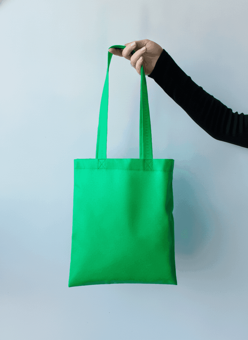 Green Spunbond Tote Bag