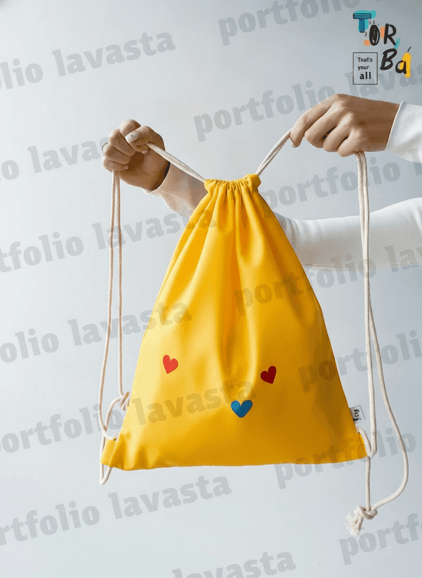 Yellow Kids Backpack