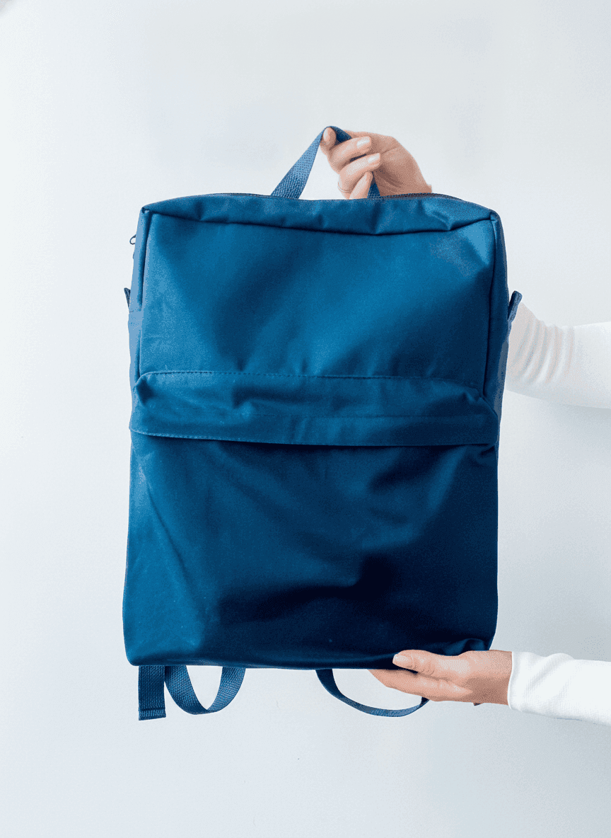 Navy Blue Backpack