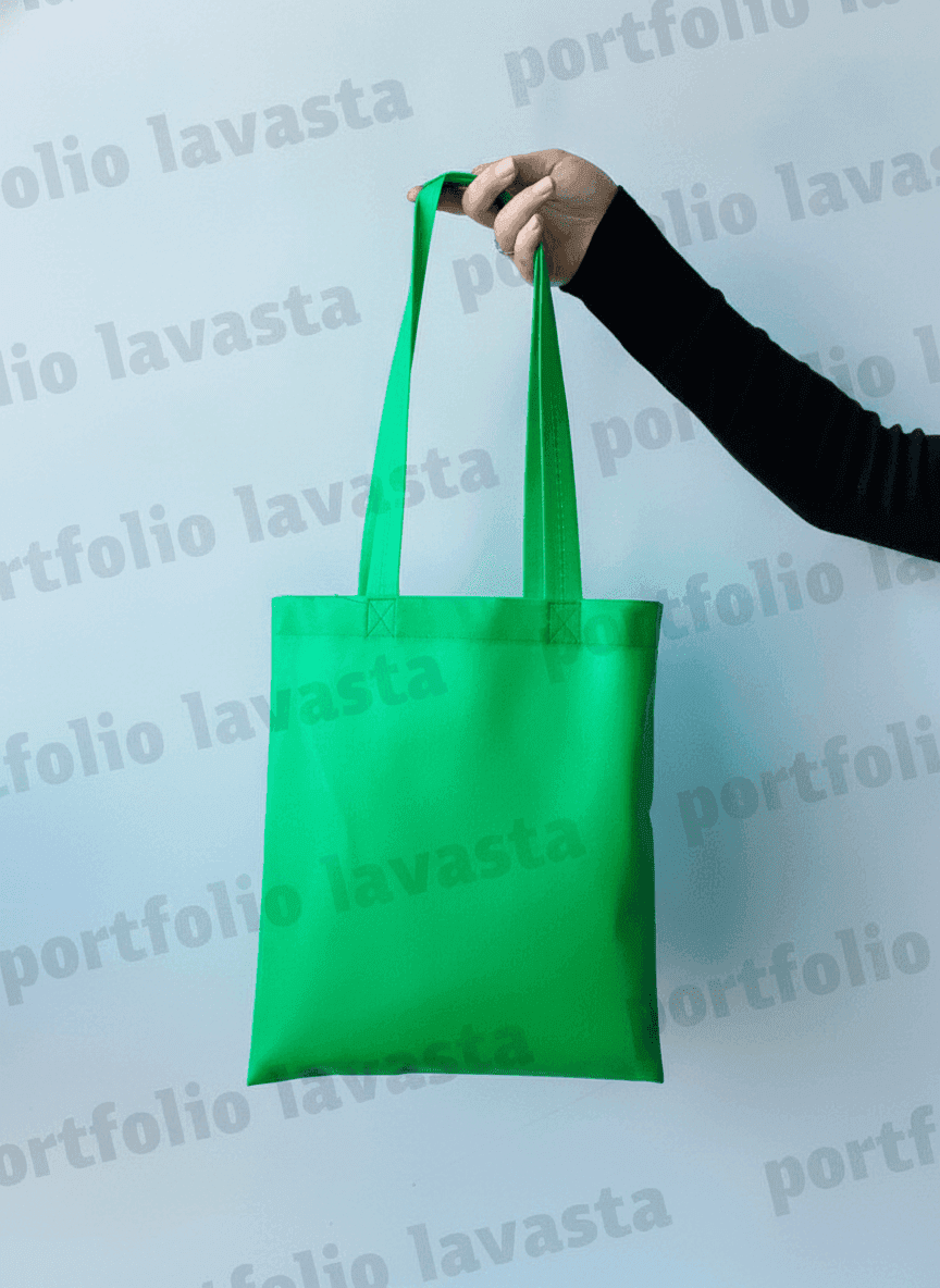 Green Spunbond Tote Bag