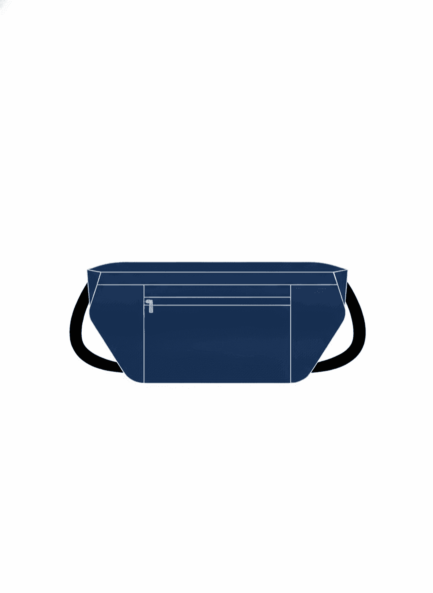 Navy Fanny Pack