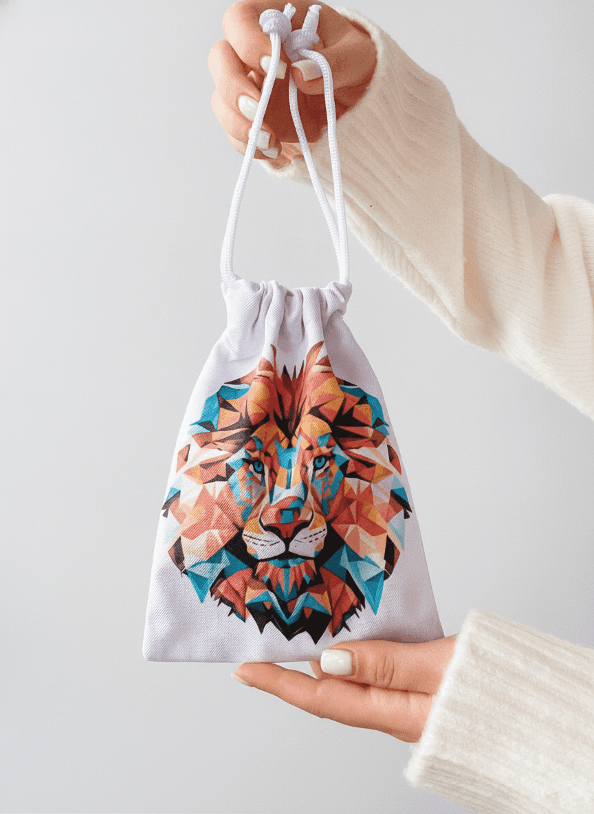 Snow White Heavyweight Cotton Pouch