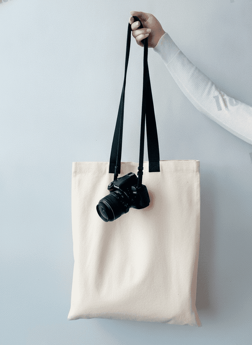 Eco Tote Bag - Semi-Panama Fabric