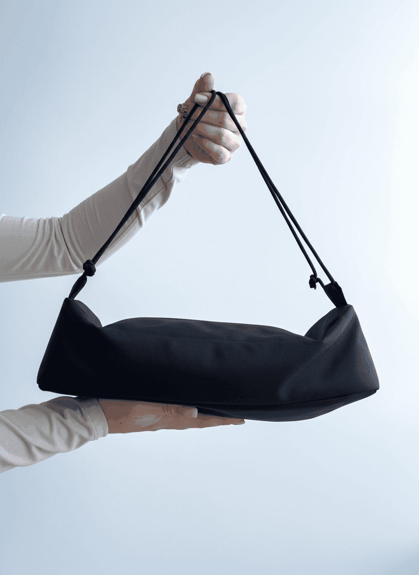 Мешок на шнурках из водоотталкивающей плащевки для спорта