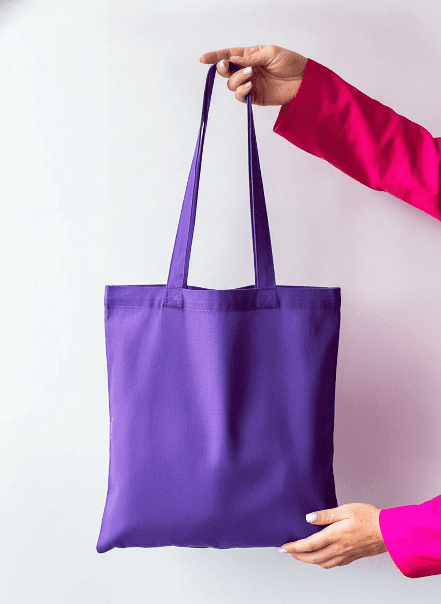 Colorful Calico Tote Bags