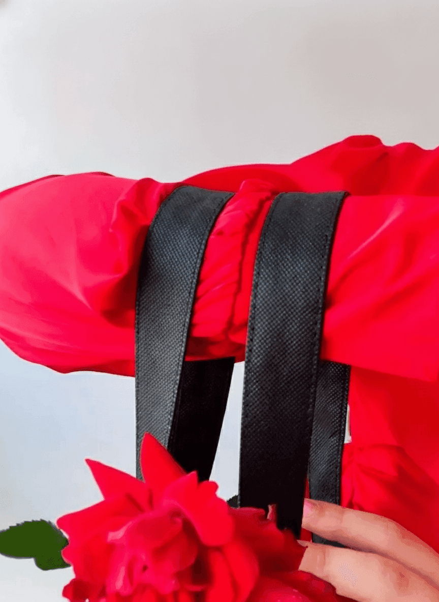 Black Single-Bottle Spunbond Bag
