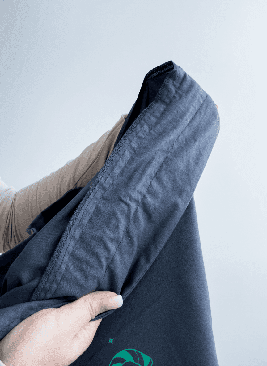 Вертикальний плаский шопер з бязі для друку