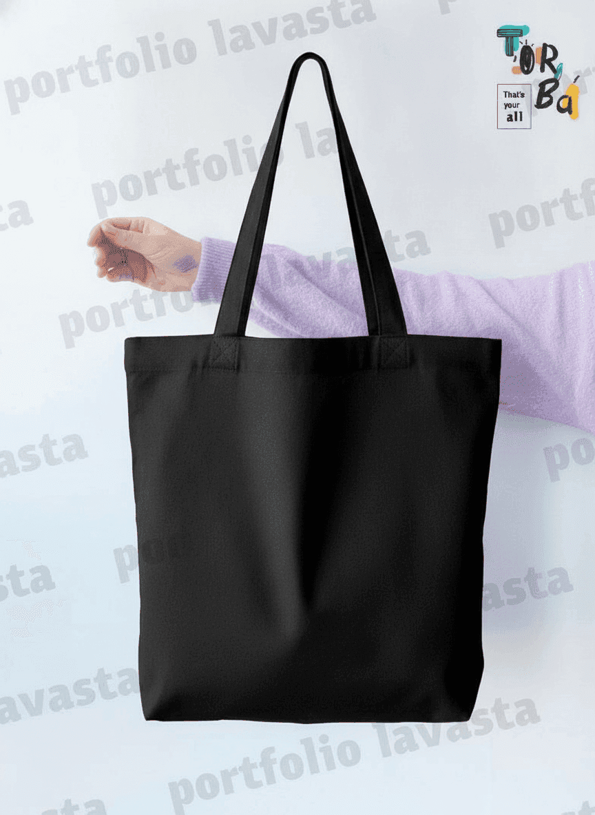 Sturdy Lined Crossbody Tote Bag