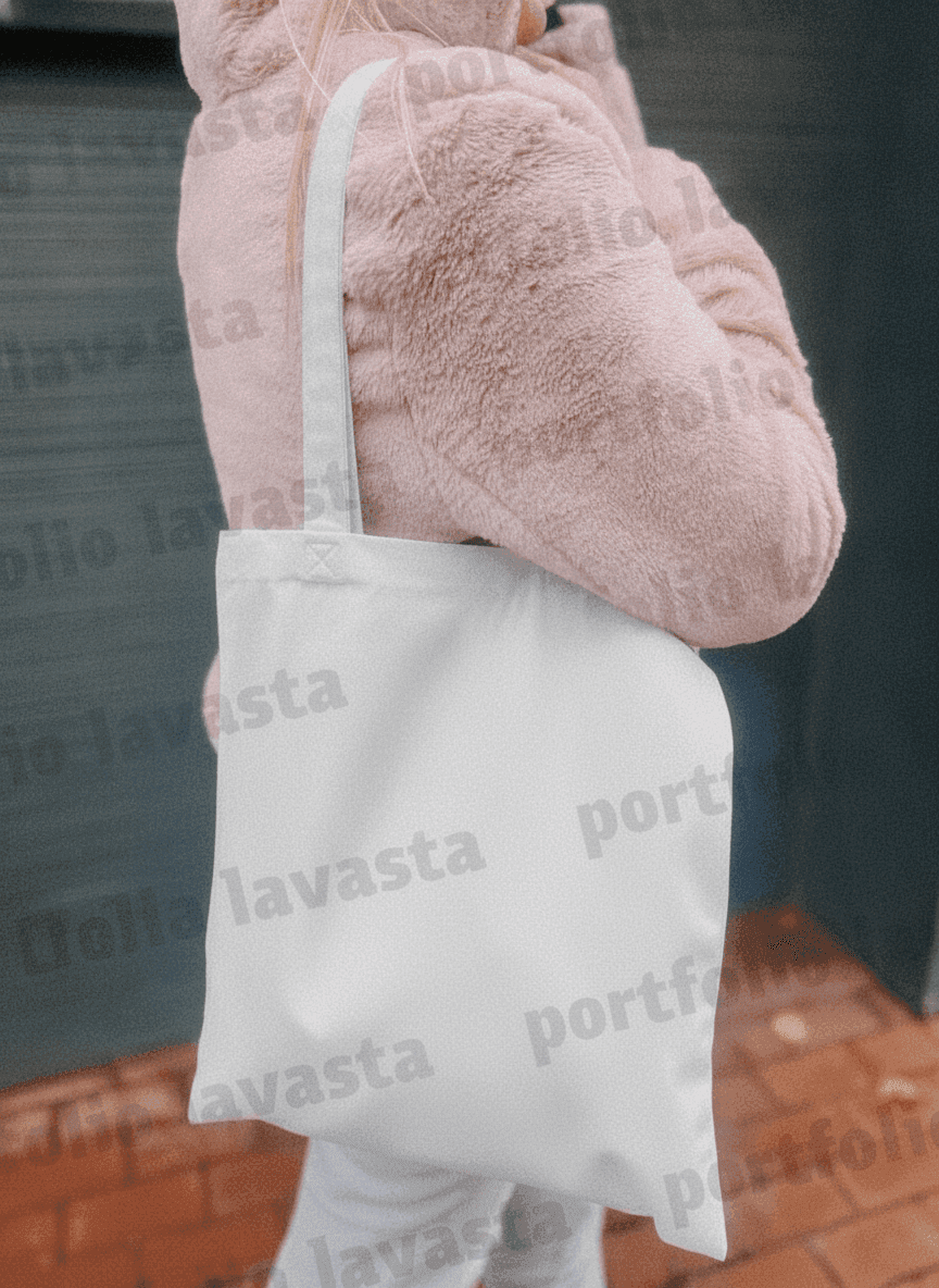 Snow White Heavyweight Cotton Tote Bag