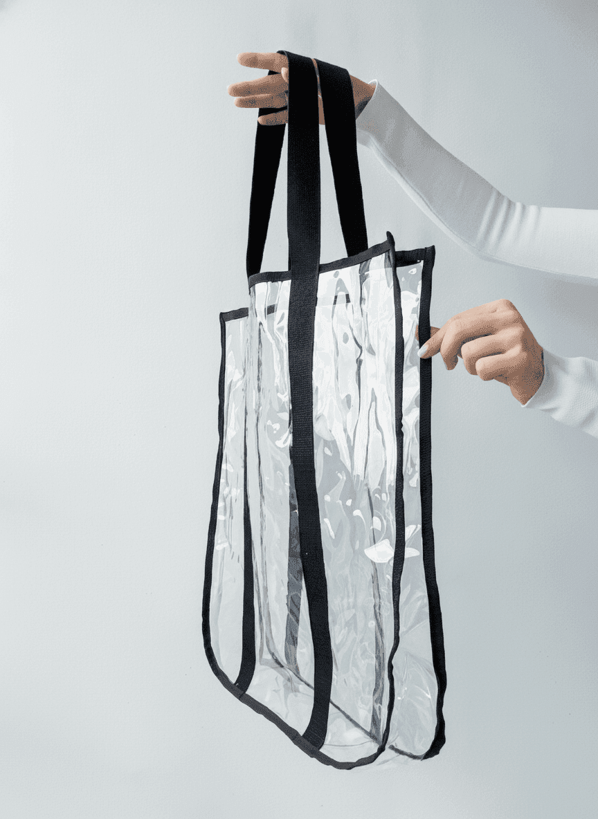 Waterproof Silicone Tote Bag for Beach and City