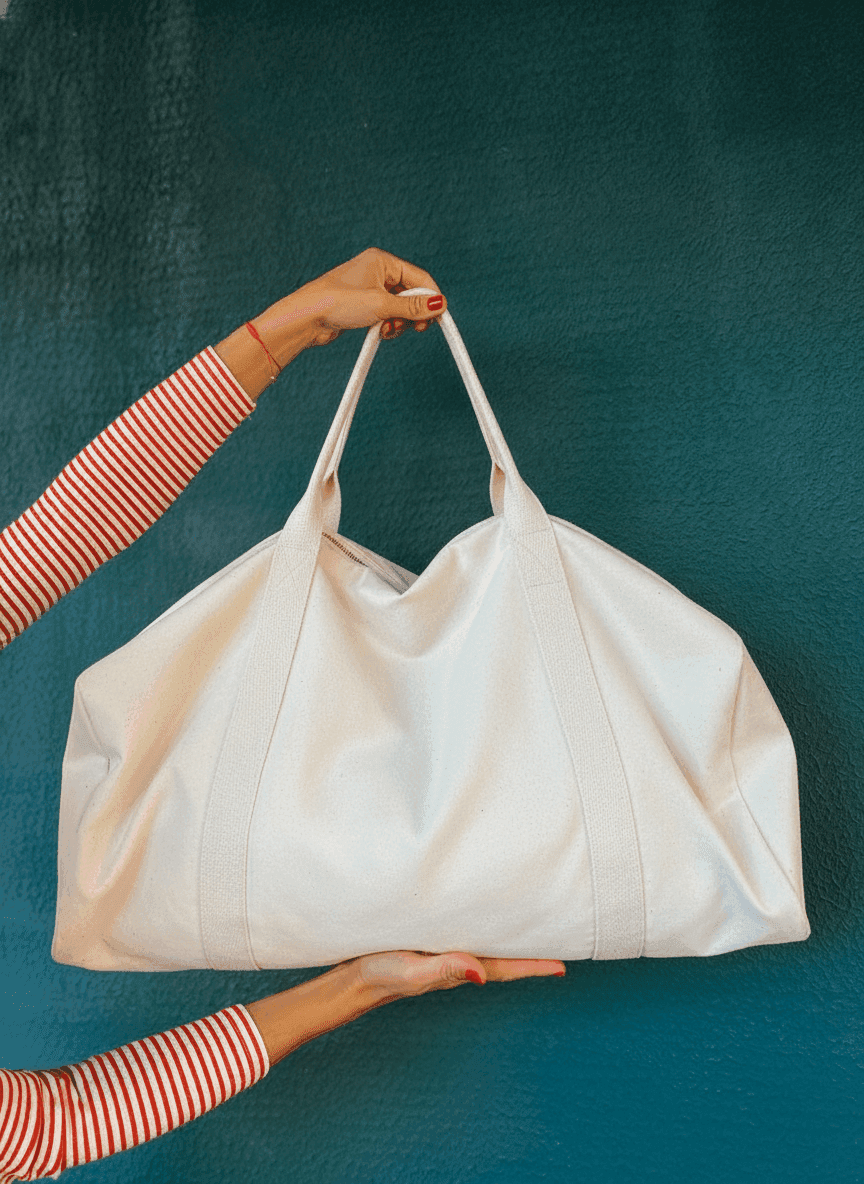 Cotton Gym Bag
