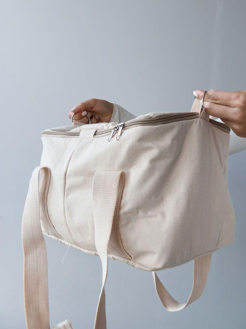 Термосумка для еды под сублимацию — большой ланчбокс с теплоизоляцией без печати Размер: 38см х 40смх 12см