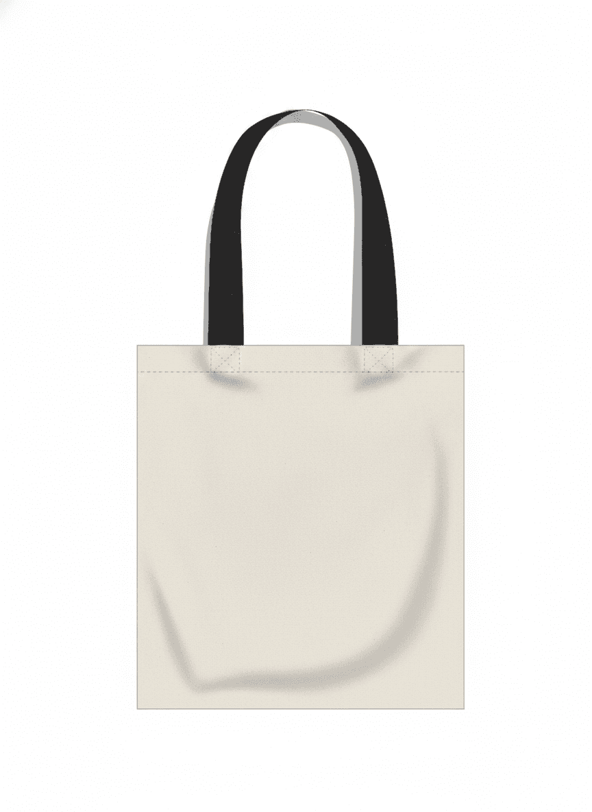 Midweight Tote Bag with Long Handle