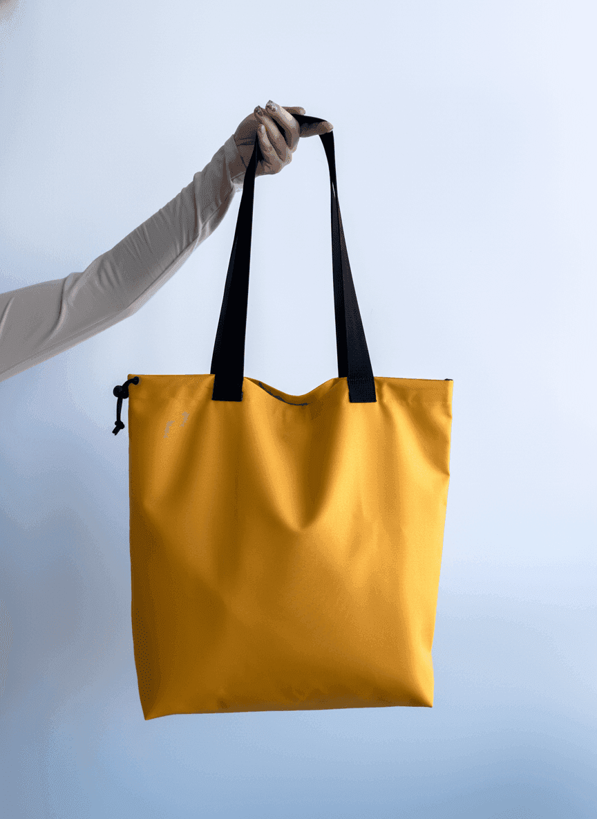 Шопер із ріп-стоп плащівки з довгими ручками для покупок