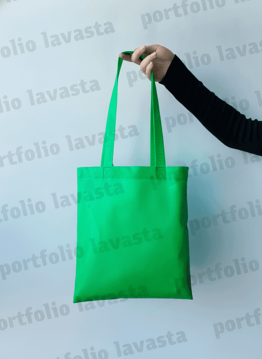Green Spunbond Tote Bag