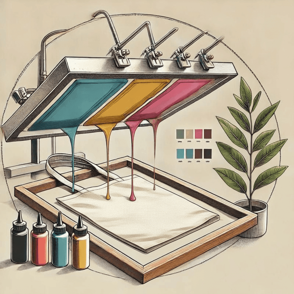 4-Color Screen Printing Service