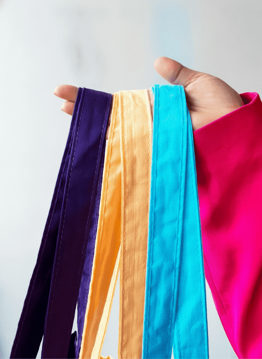 Colorful Calico Tote Bags