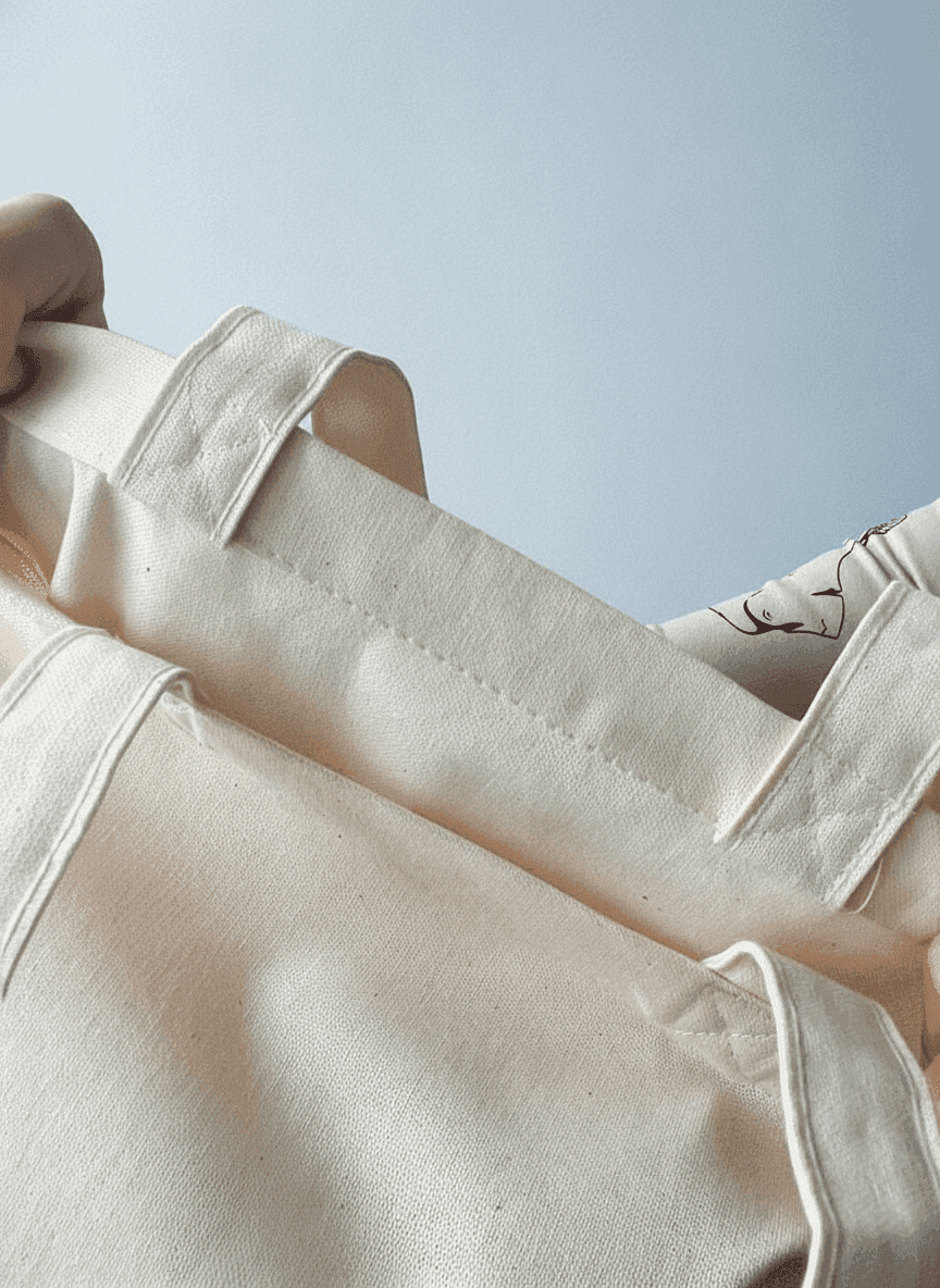Eco Linen-Look Tote Bag