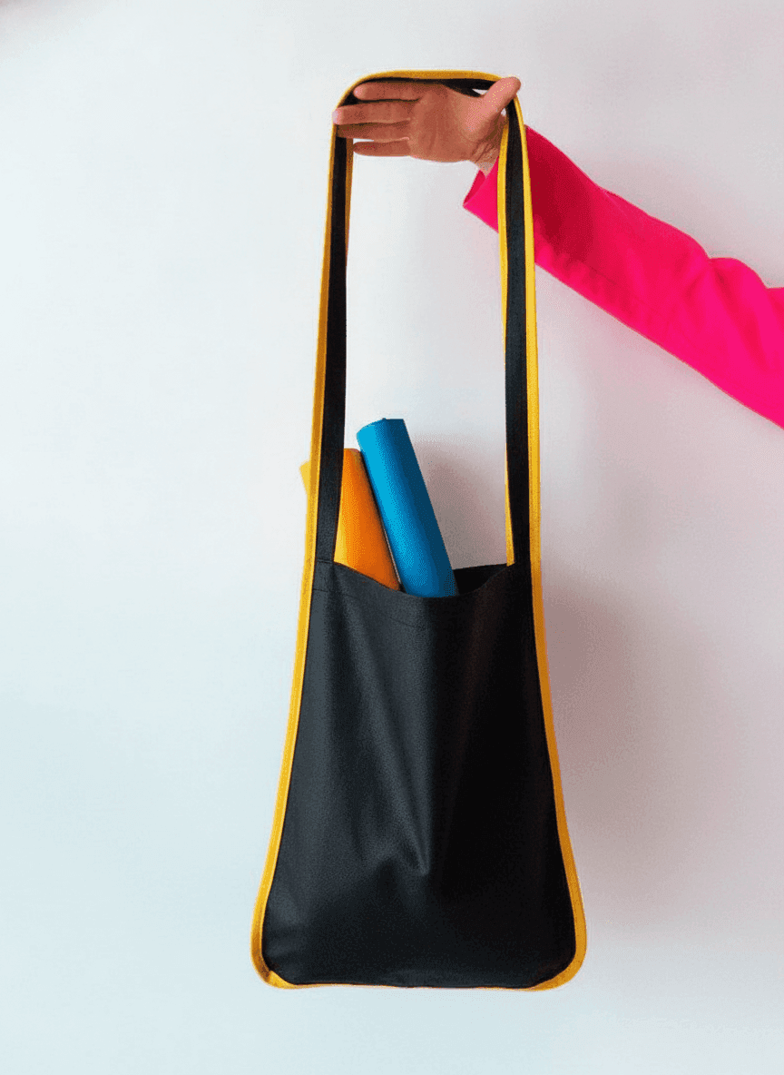 Spunbond Crossbody Messenger Bag