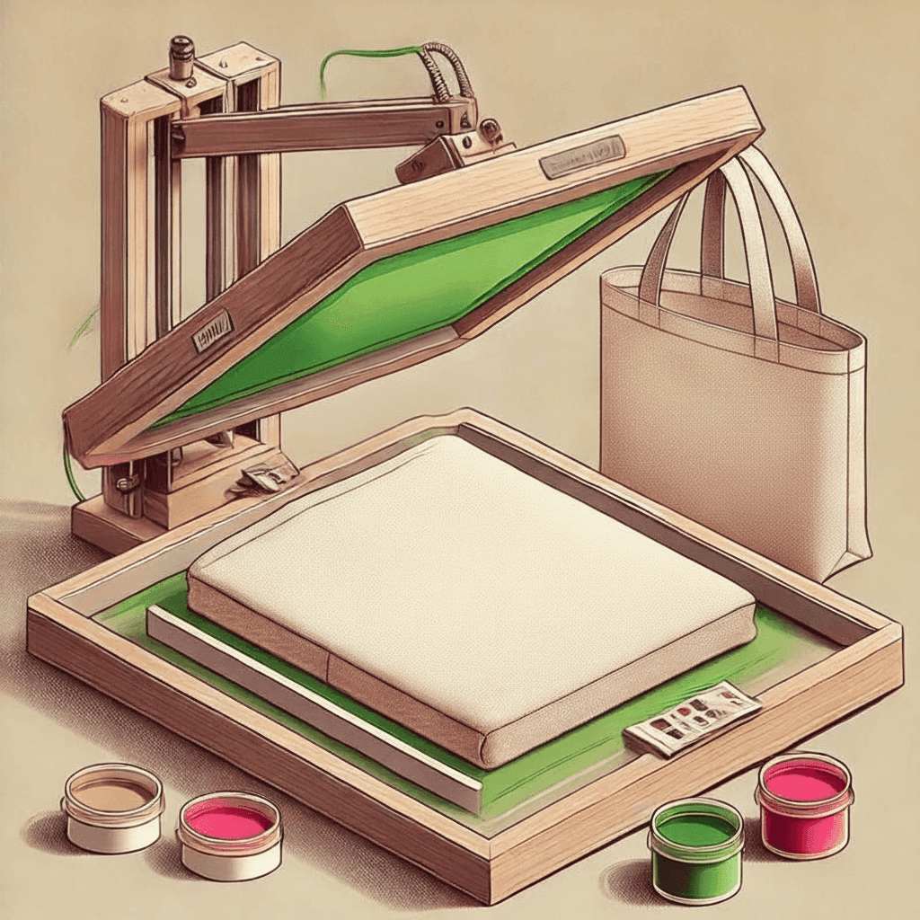 Two-Color Screen Printing