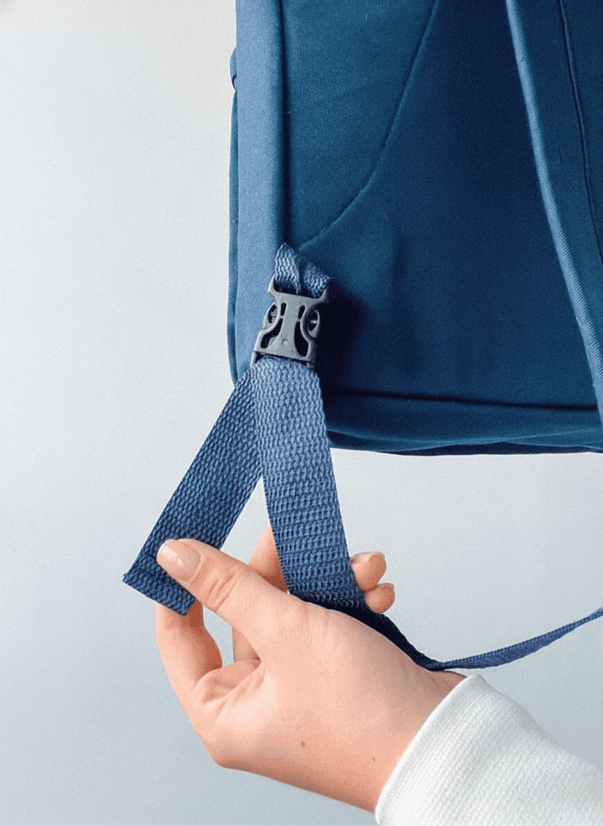 Navy Blue Backpack