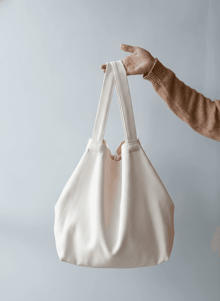 Eco Canvas Tote Backpack