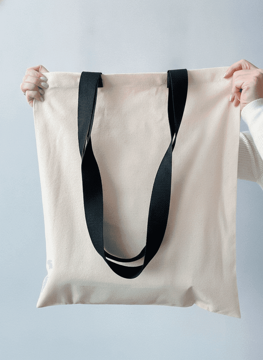 Eco Tote Bag - Semi-Panama Fabric