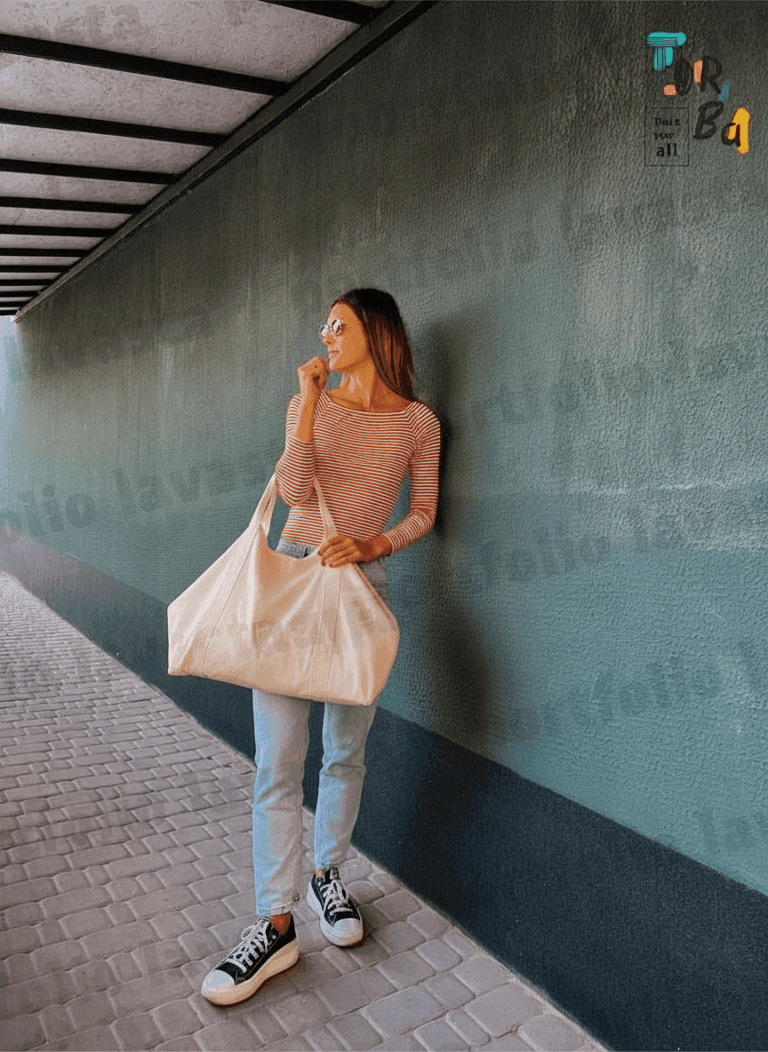 Cotton Gym Bag