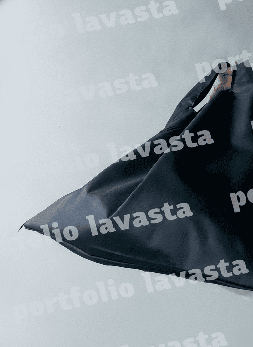 Black Lightweight Foldable Waterproof Eco Tote