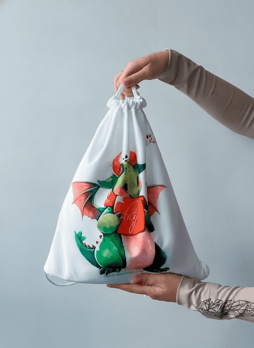 Sublimation-Ready Gabardine Mini Backpack