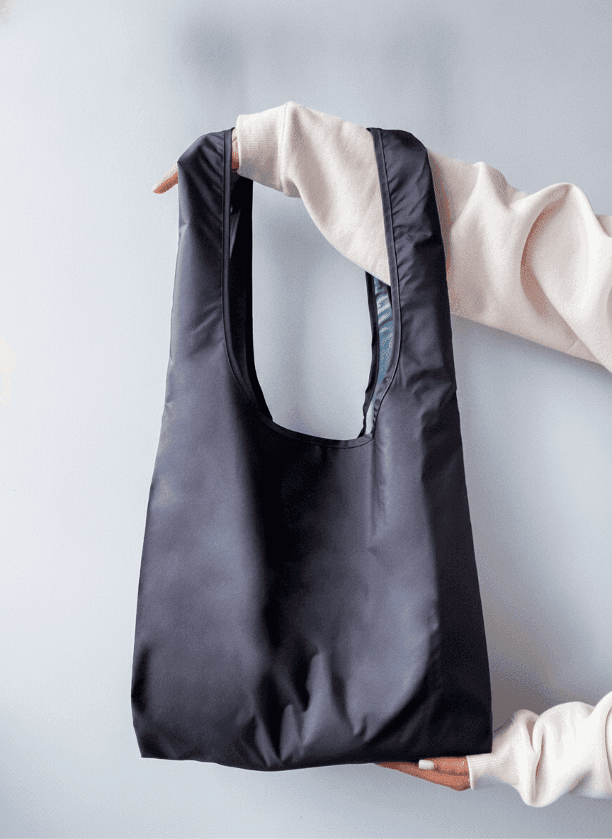 Dark Gray Tote Bag