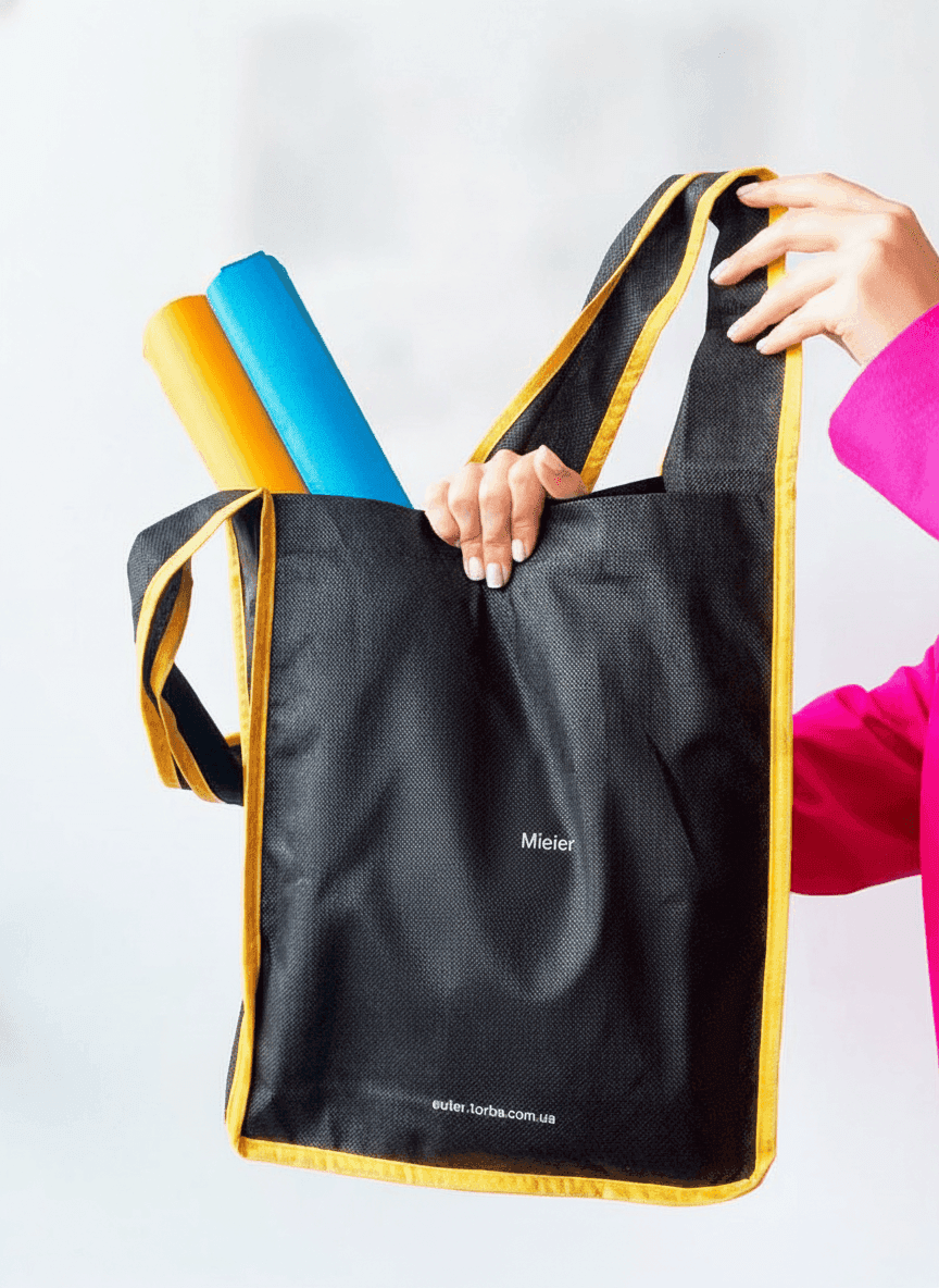 Spunbond Crossbody Messenger Bag