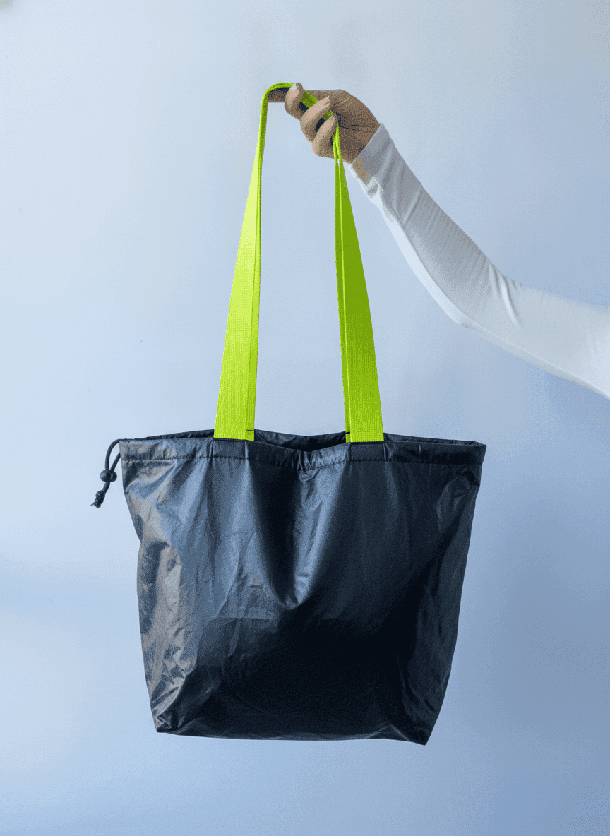 Water-Repellent Tyvek Tote Bag with Sturdy Handles