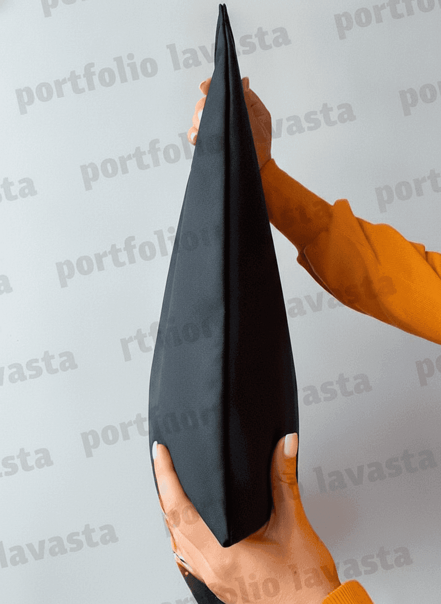 Horizontal Oxford Zippered Pouch