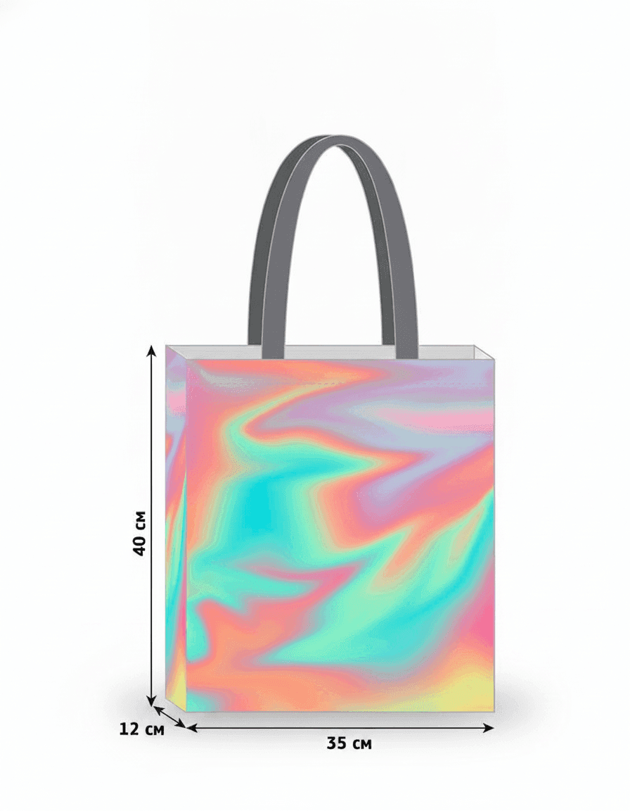 Holographic PVC Tote Bag