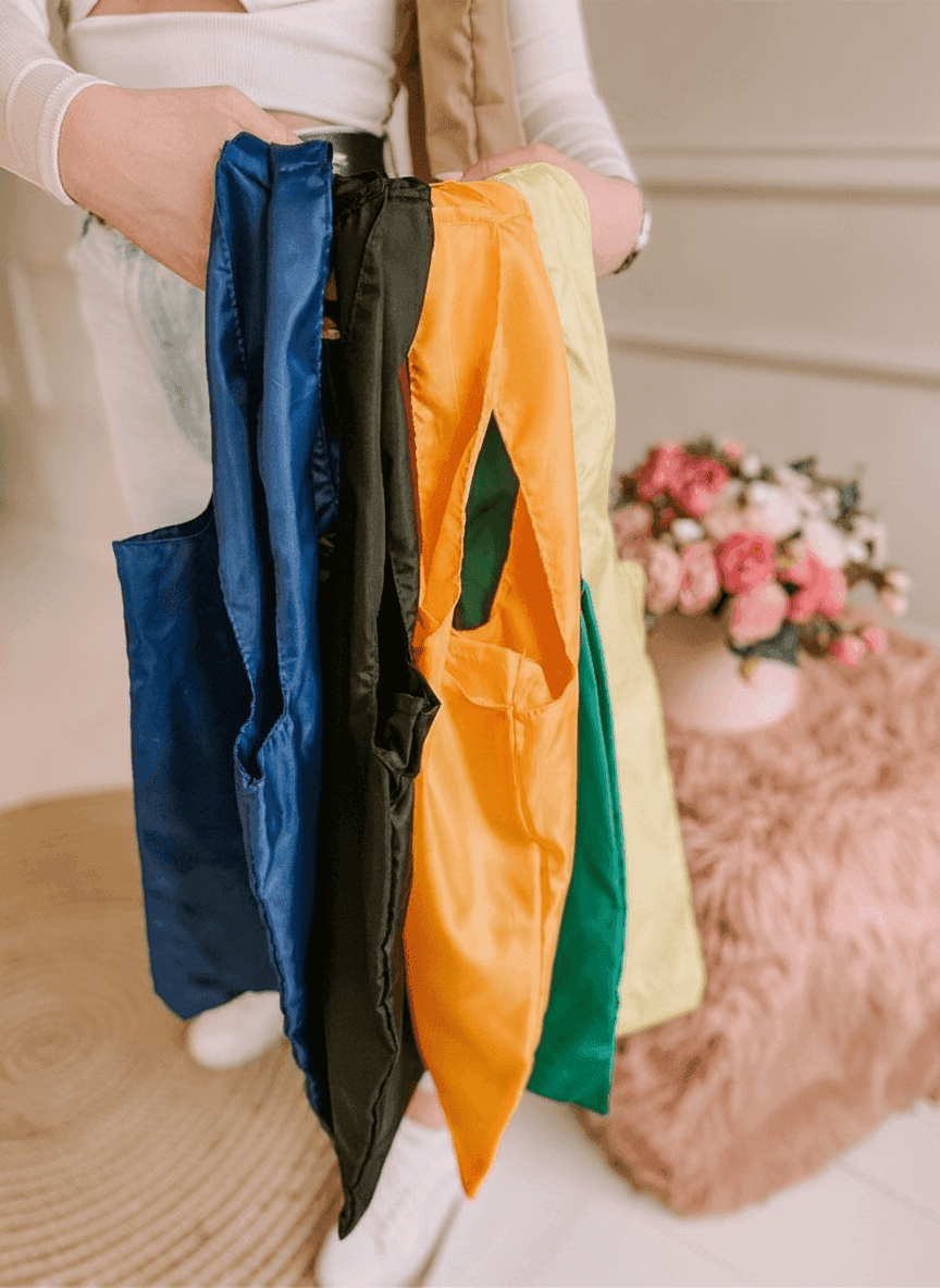 Waterproof Nylon Shopping Tote
