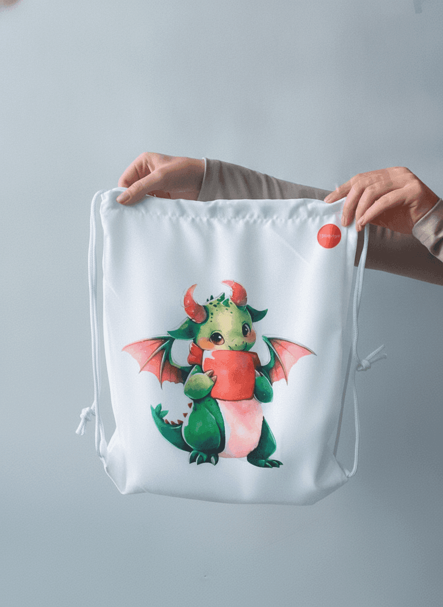 Sublimation-Ready Gabardine Mini Backpack